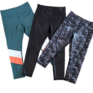 Zyia Active Leggings Size 8-10 Set of 3 NWOT